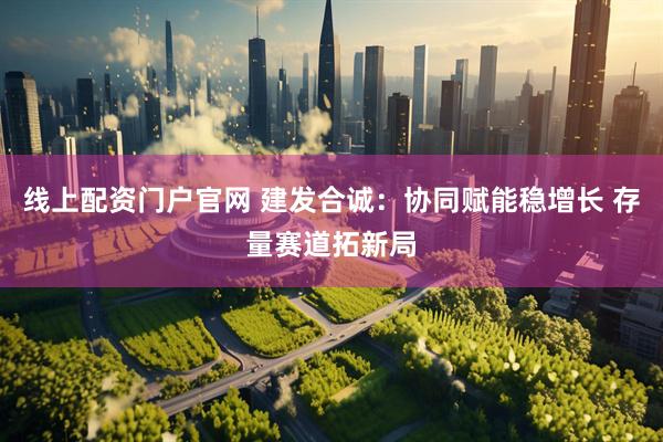 线上配资门户官网 建发合诚：协同赋能稳增长 存量赛道拓新局